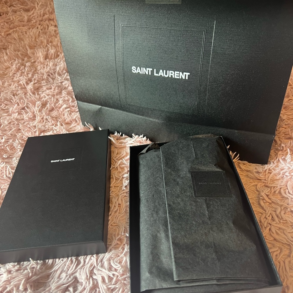 YSL Gift Box & Shopping Bag